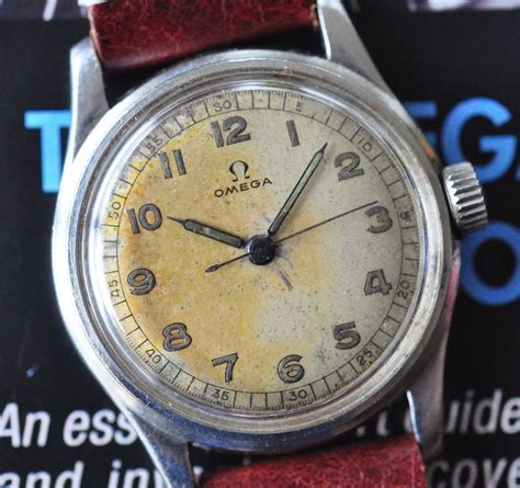 vintage omega military watches for sale|omega military pocket watch.